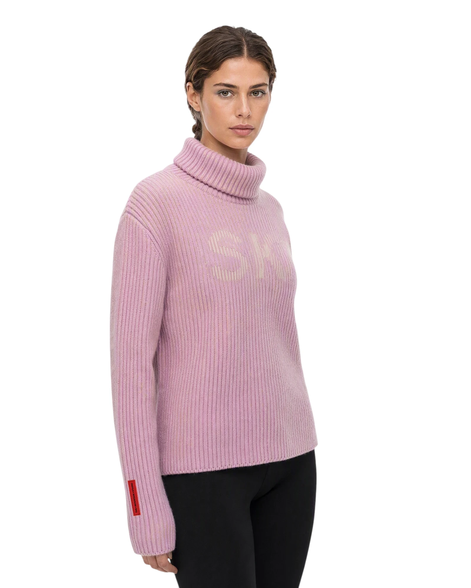 Rib Lambswool Ski Sweater